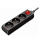 HAMA Listwa zasilająca Standard 3gn, 3m, czarna - 1416391 - zdjęcie 2